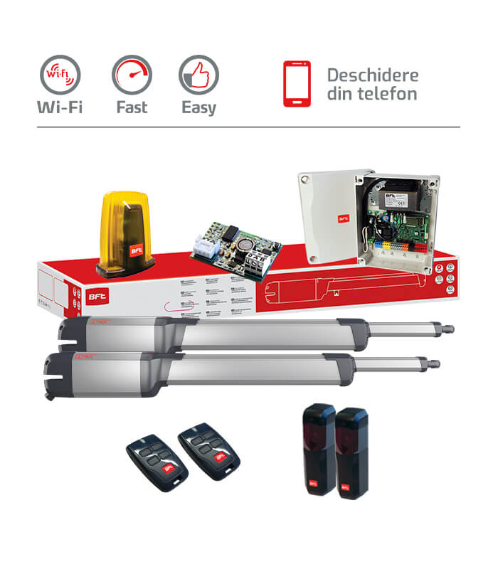 automatizare poarta batanta bft kustos ultra